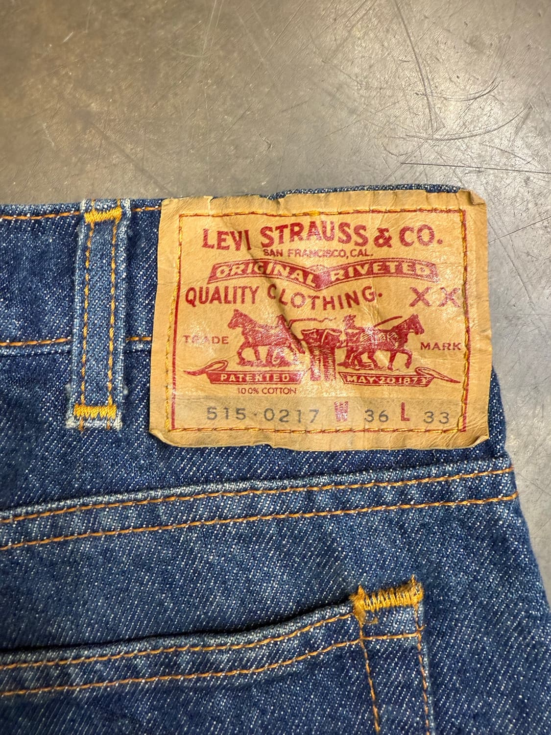 리바이스 515-0217(36)루즈핏 상품이미지5