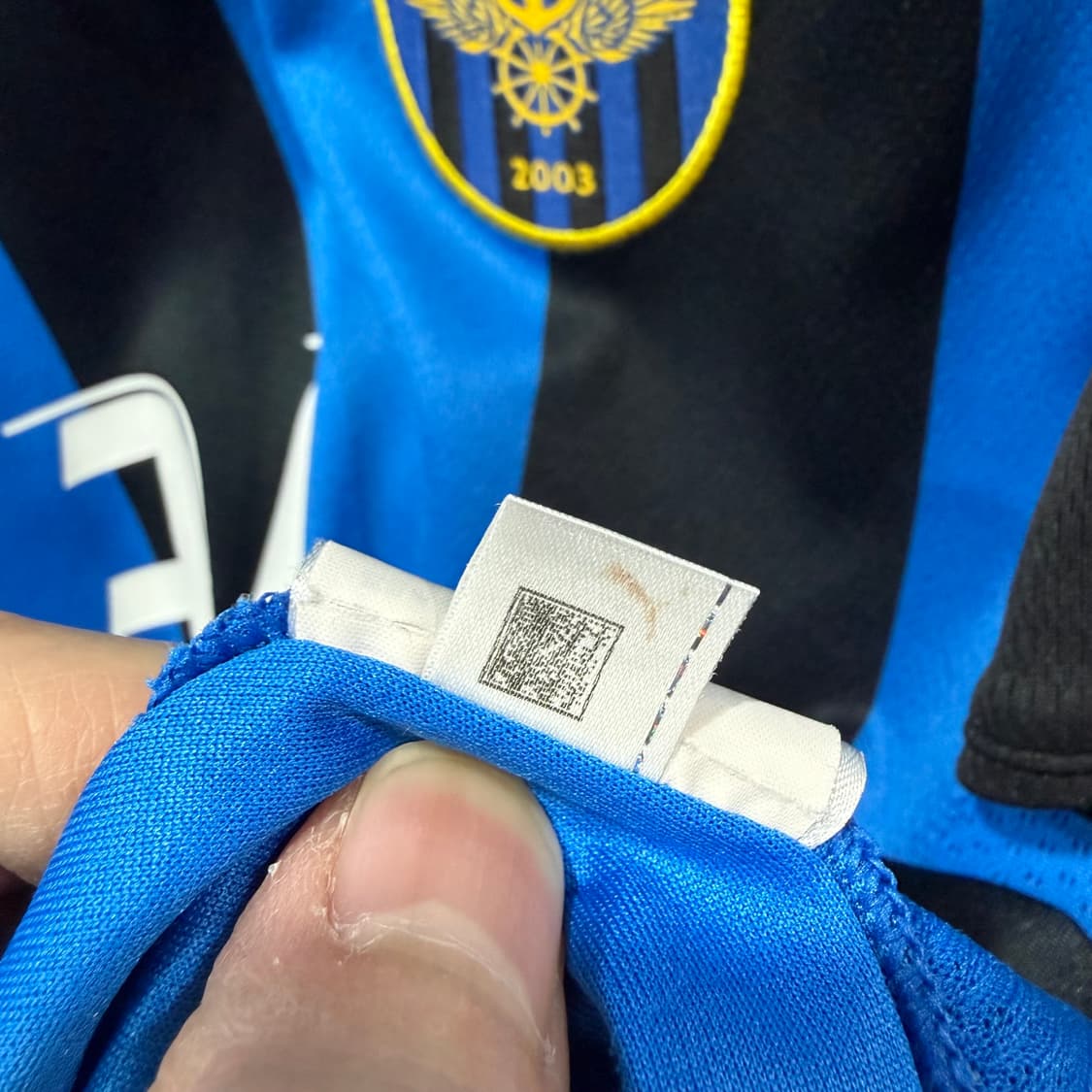 L 푸마 인천 유나이티드 축구팀 34 마킹 유니폼 반팔 티셔츠 상품이미지6