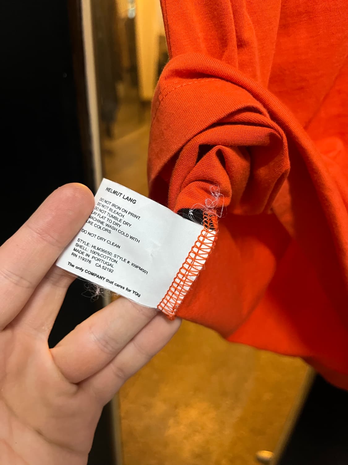 Helmutlang 할로윈 리미티드 반팔티셔츠 상품이미지5