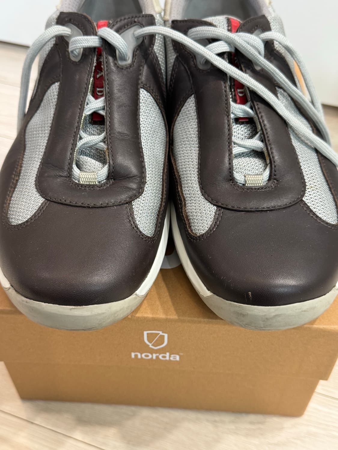 빈티지 프라다 아메리카컵 브라운 상품이미지6