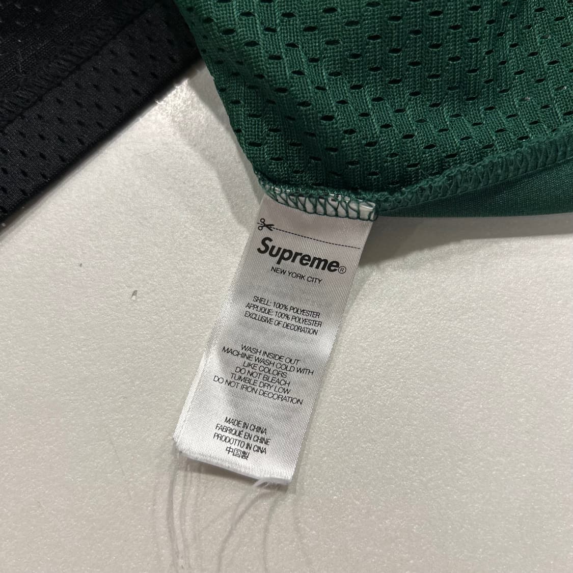 [M] 슈프림 Supreme 마틴로즈 져지 반팔 블랙/그린 B97 상품이미지10