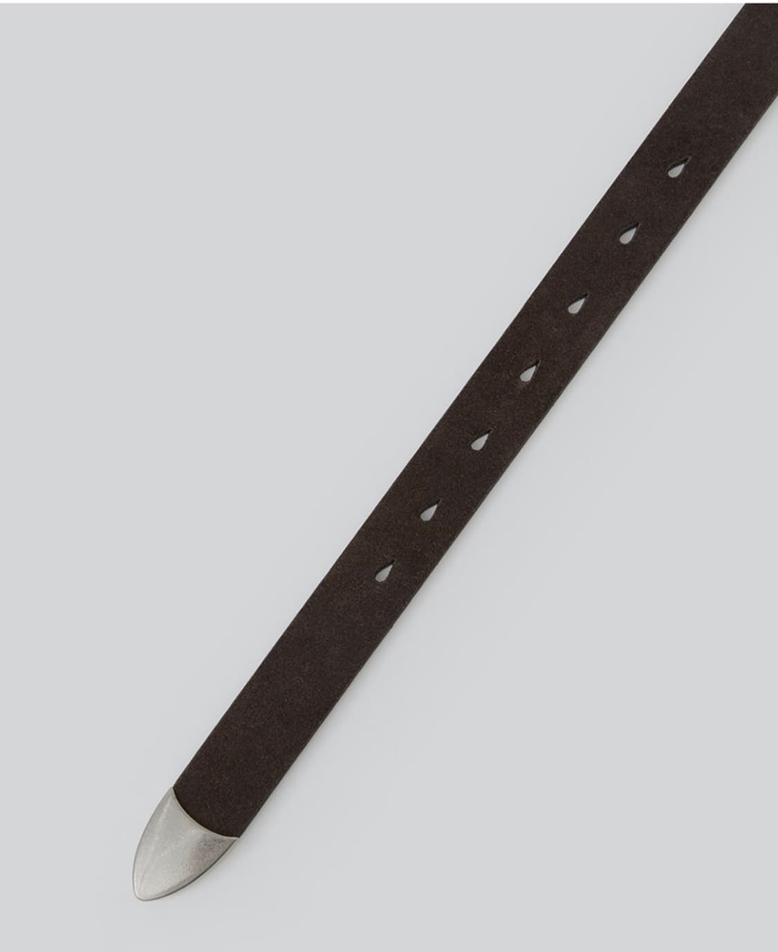 파브레가 스웨이드 카우 레더 웨스턴 벨트 상품이미지3