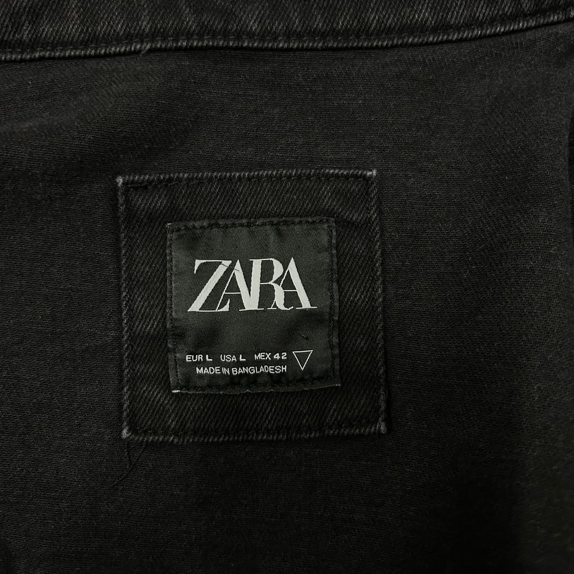 [100] 자라 흑청자켓 상품이미지3