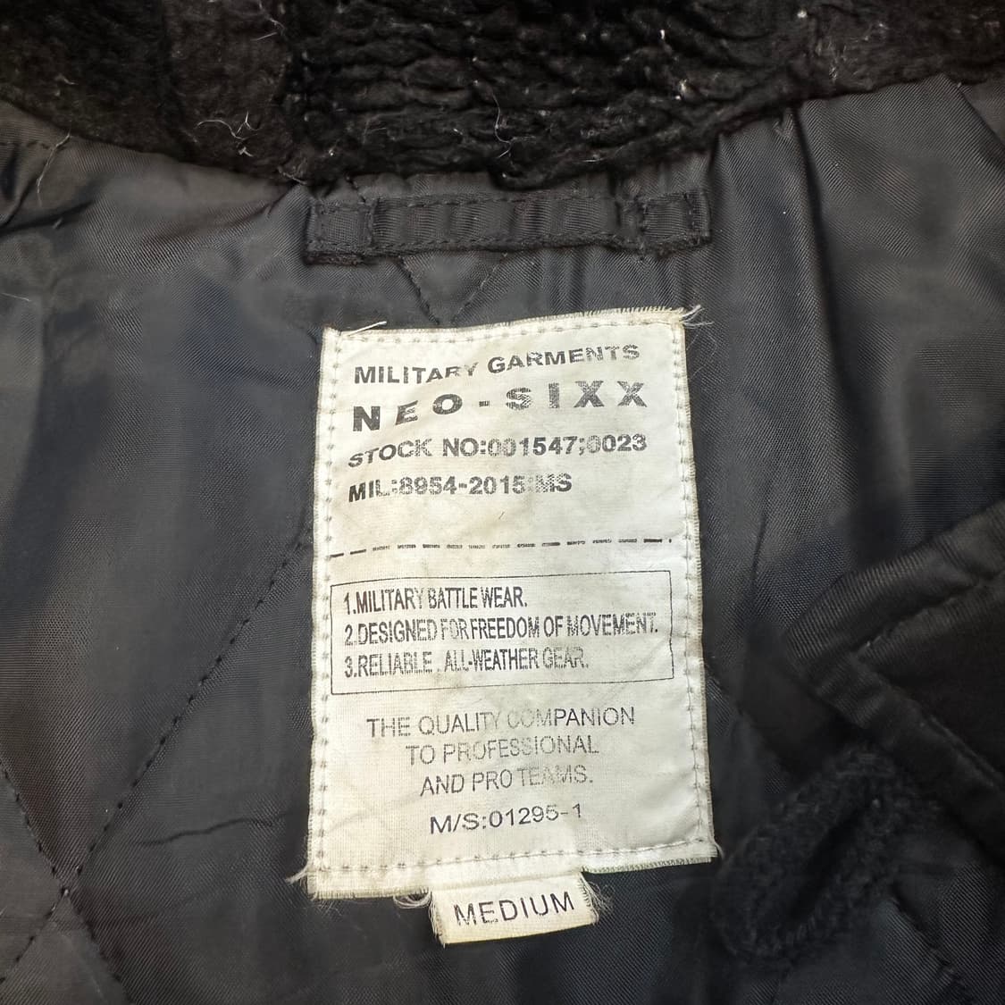 빈티지 네오식스 전투복 N-3B 자켓L 상품이미지3