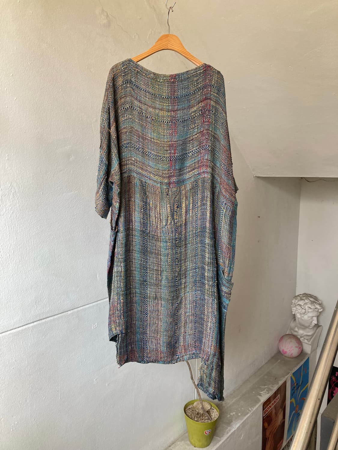 에스닉 린넨 언발란스 원피스 상품이미지5