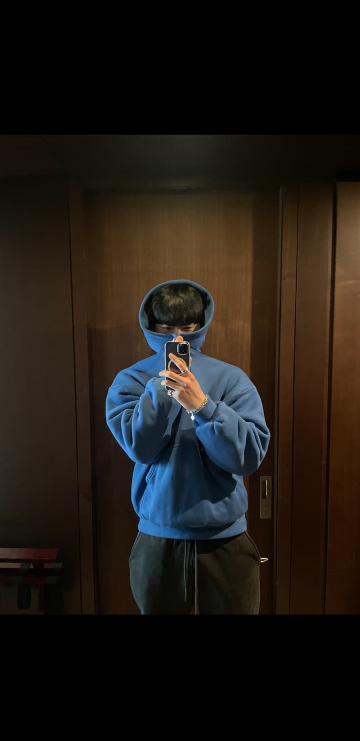 [XL,110] 벨루어 가먼츠 1000 Gsm 후디 상품이미지1