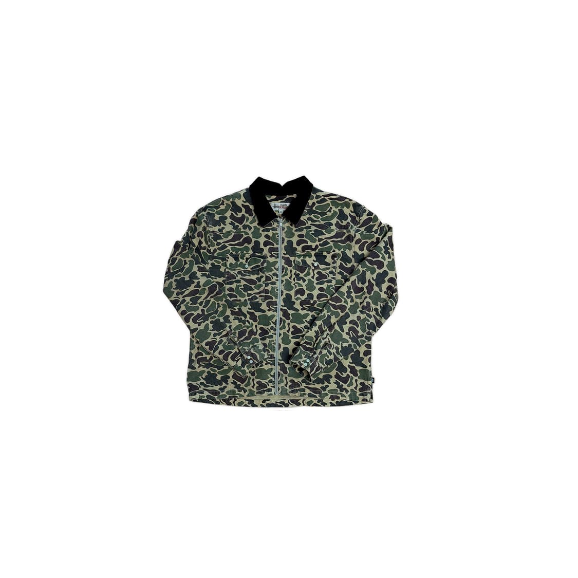 스투시 워시드 캔버스 워크 셔츠 카모 상품이미지1