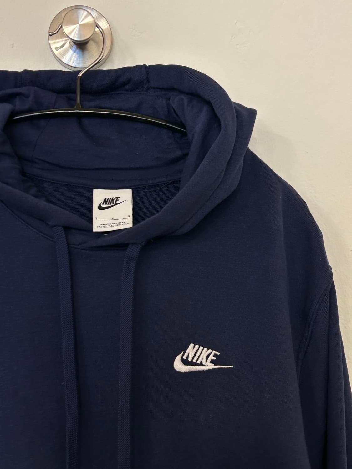 나이키 네이비 후드티 L 상품이미지3