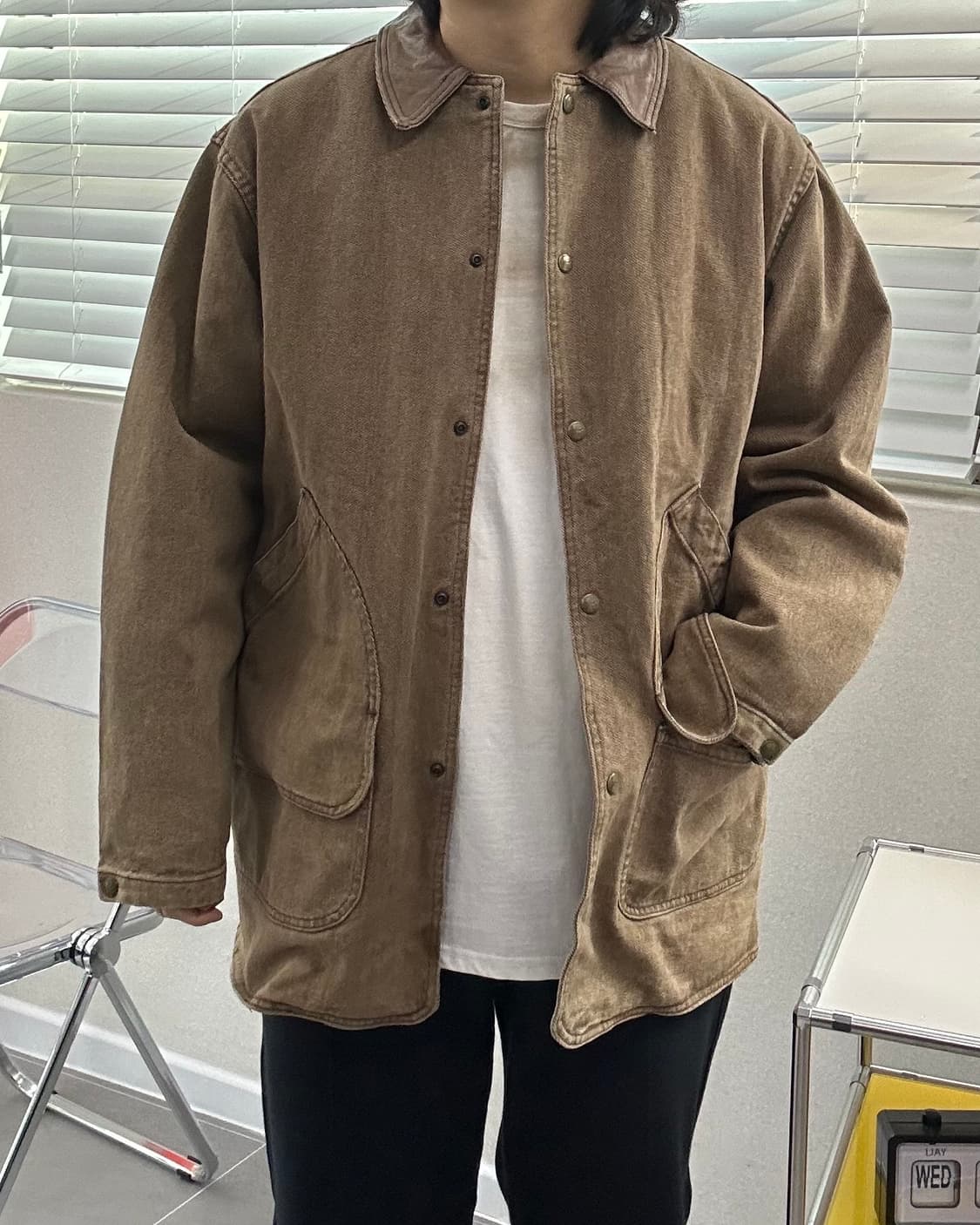 (105~110)90'S WOOLRICH USA 헌팅 자켓-M1572 상품이미지2