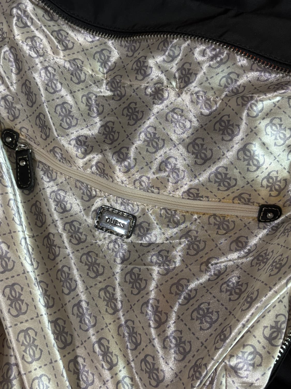 vintage guess boston bag 37cm 상품이미지5