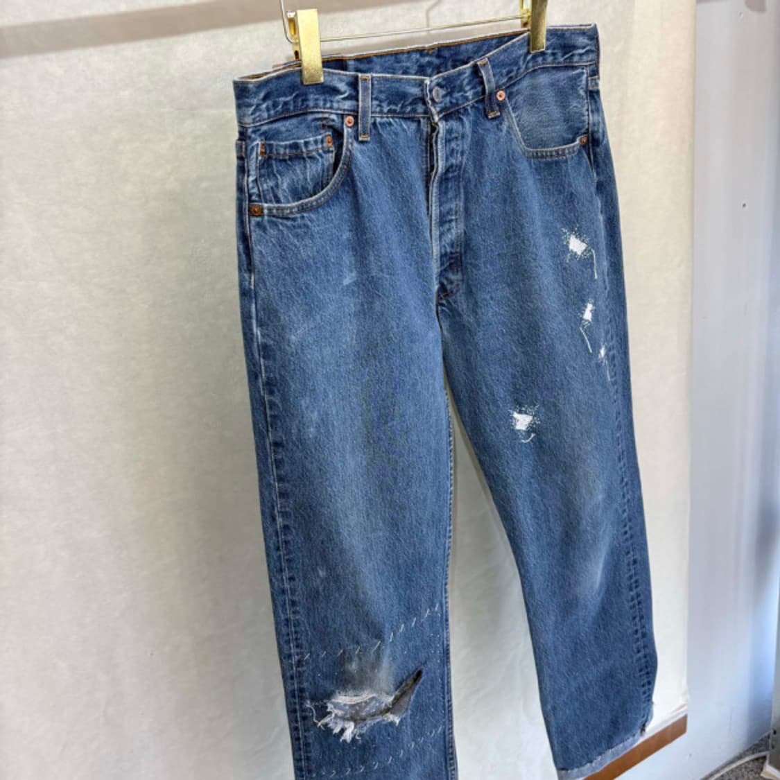 90s LEVI’s 사시코 리페어 501 상품이미지2