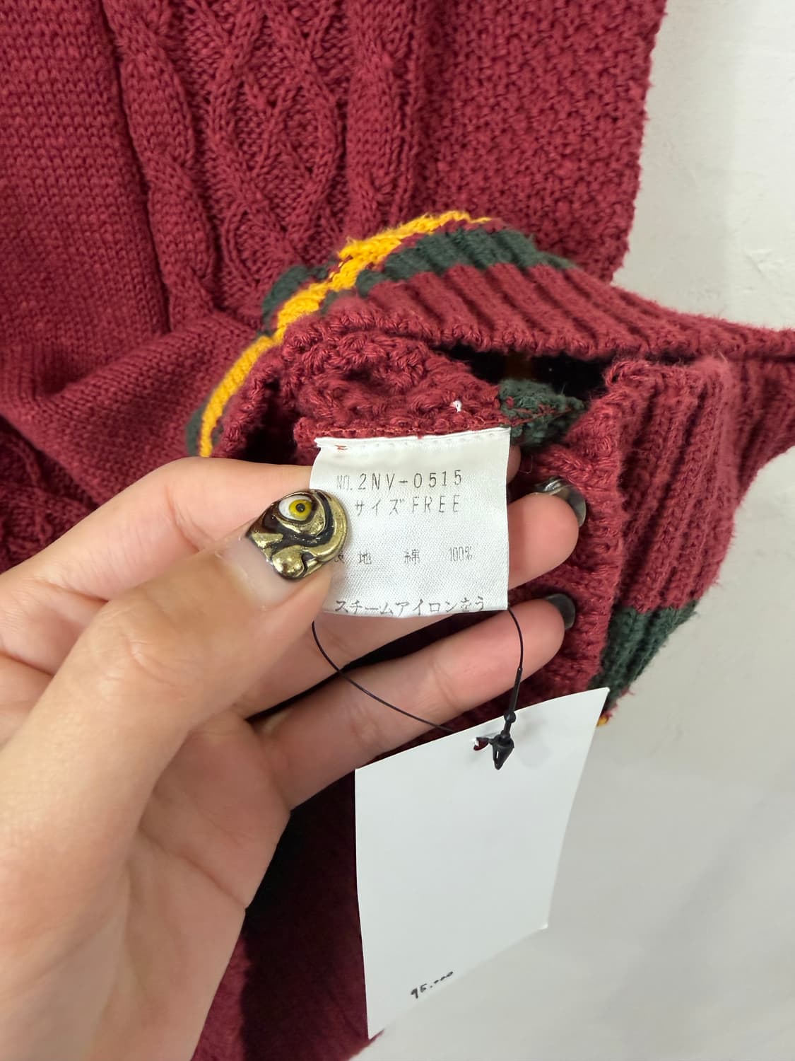 90s 히스테릭 글래머 프레피 니트 베스트 상품이미지3