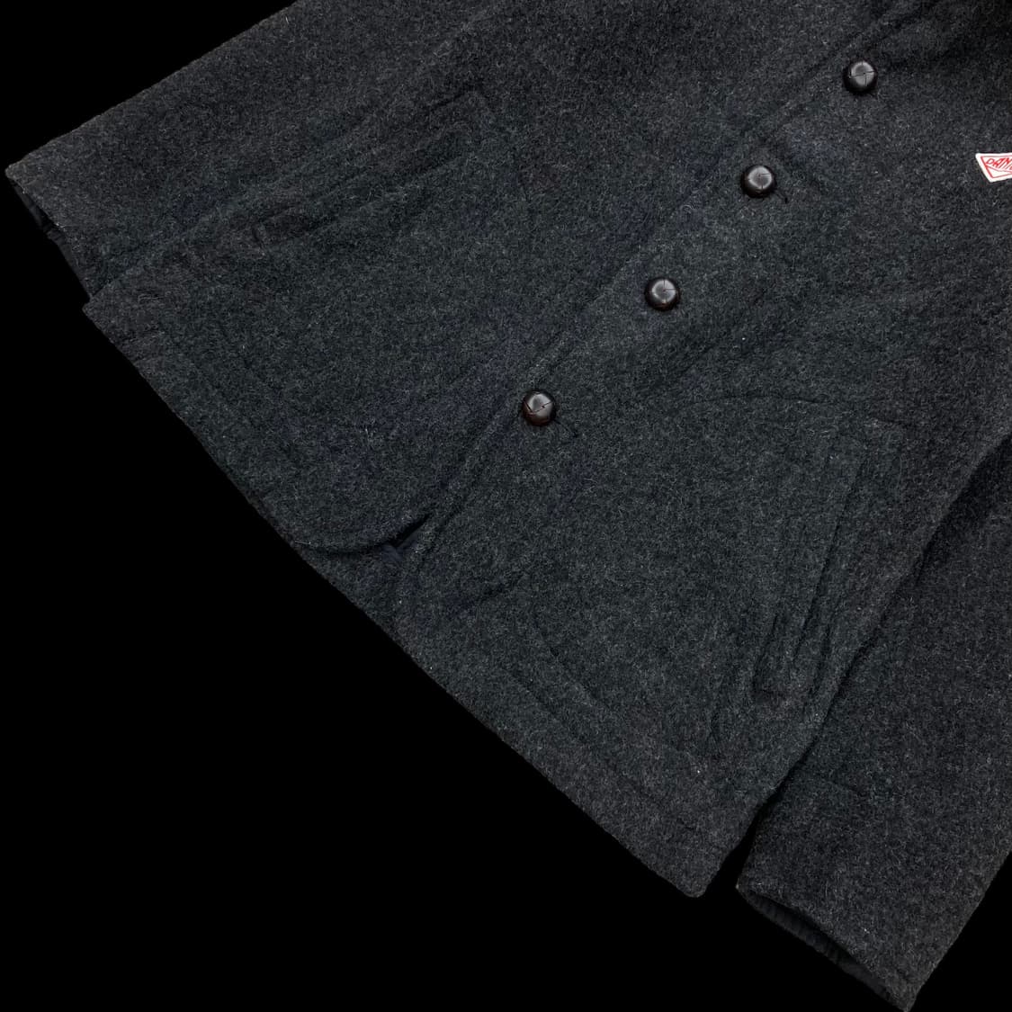 DANTON 단톤 차콜 그레이 모직 자켓 상품이미지5