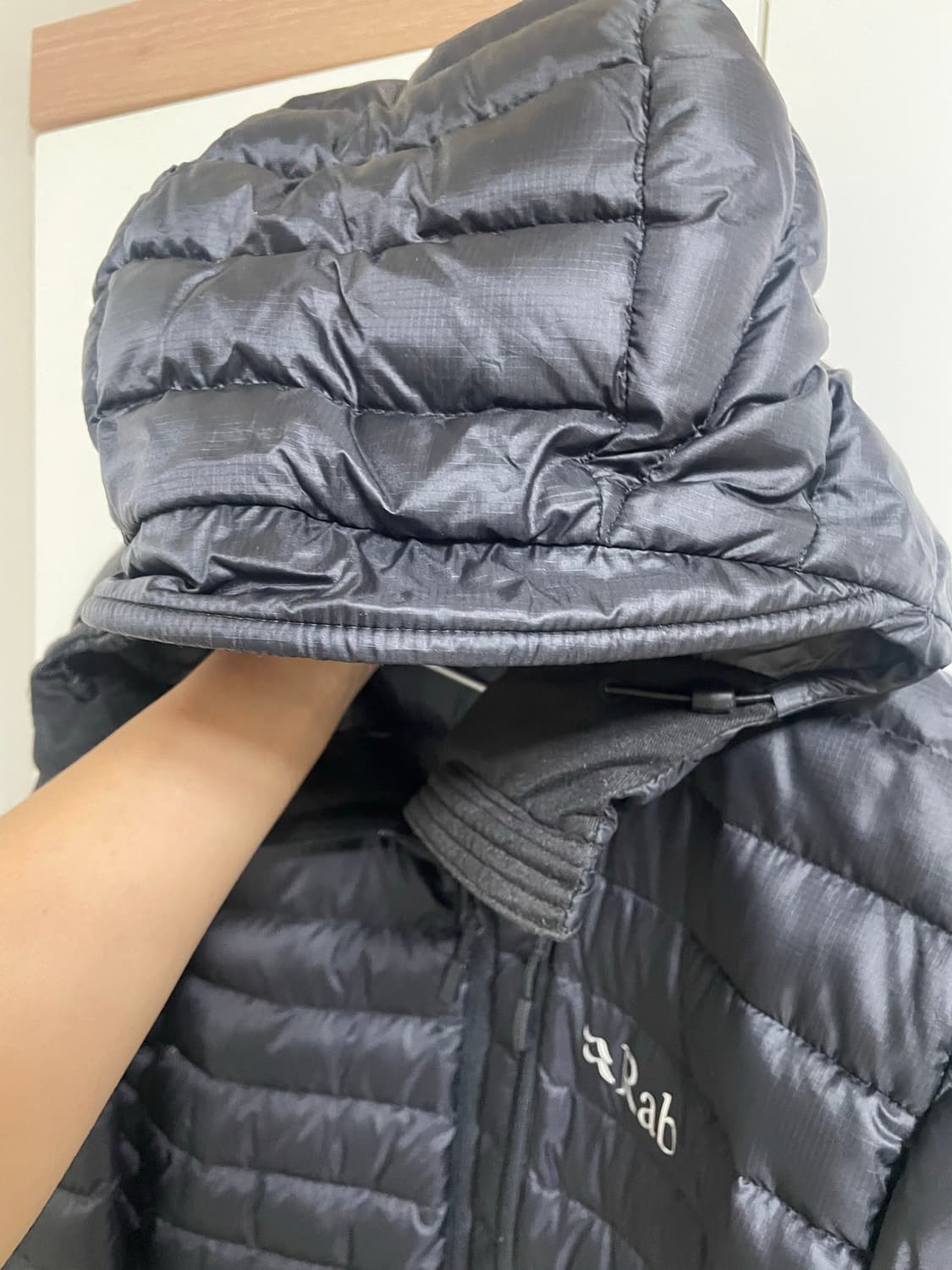 Rab 랩 마이크로라이트 알파인 자켓 블랙 (S) 상품이미지10