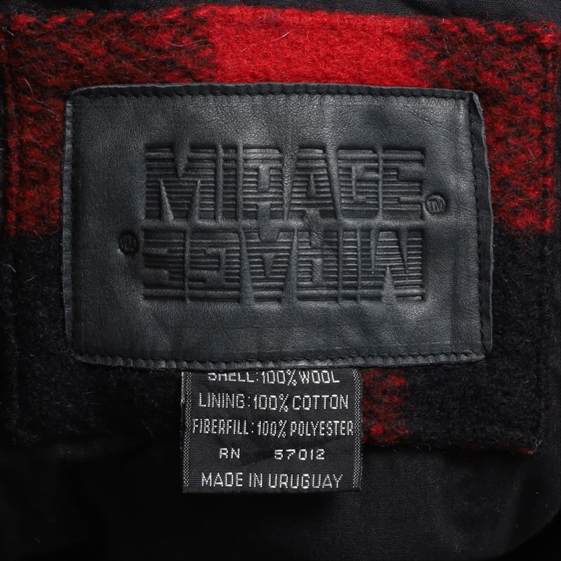 MIRAGE Check Pattern Wool Blouson Jacket 상품이미지7