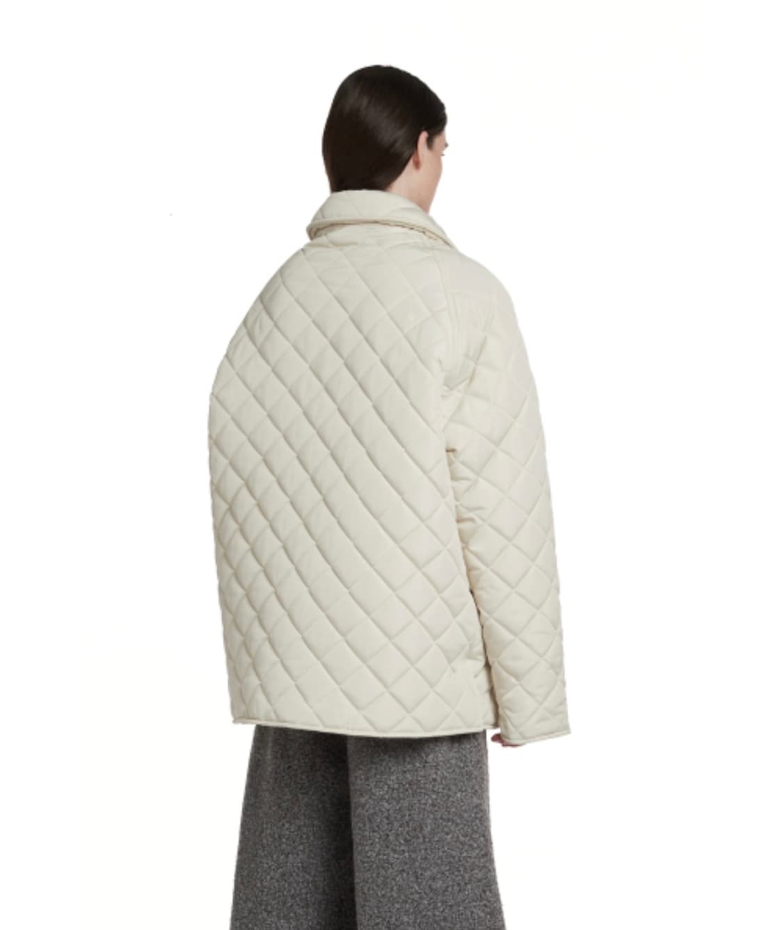 트렁크프로젝트 퀼팅 자켓 아이보리 S 상품이미지5