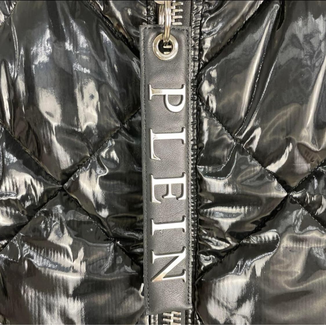 필립 플레인 퀄팅 퍼 다운 베스트 블랙 상품이미지5