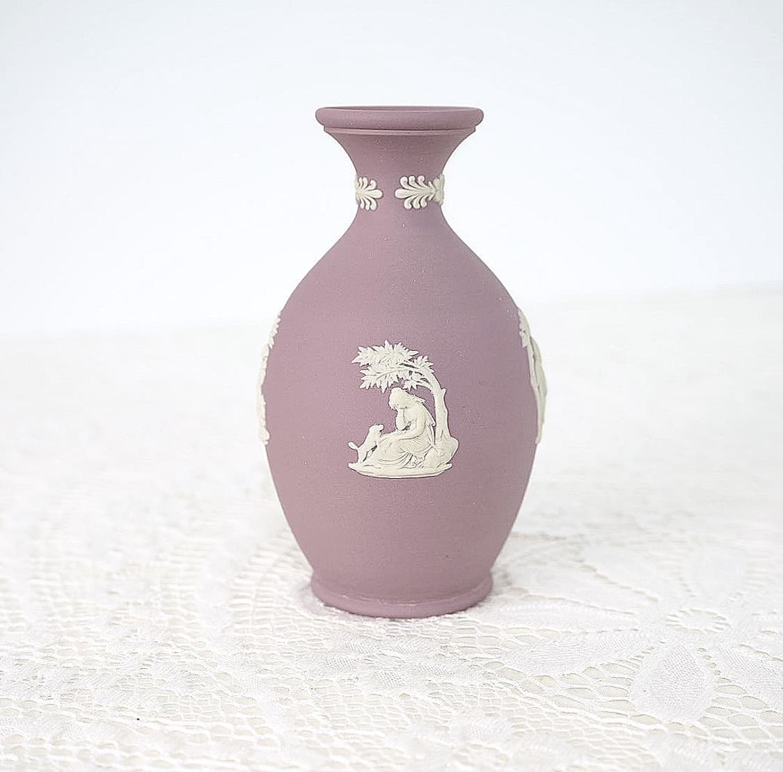 [영국앤틱] 웨지우드 제스퍼웨어 오목 베이스_ 라일락 상품이미지2