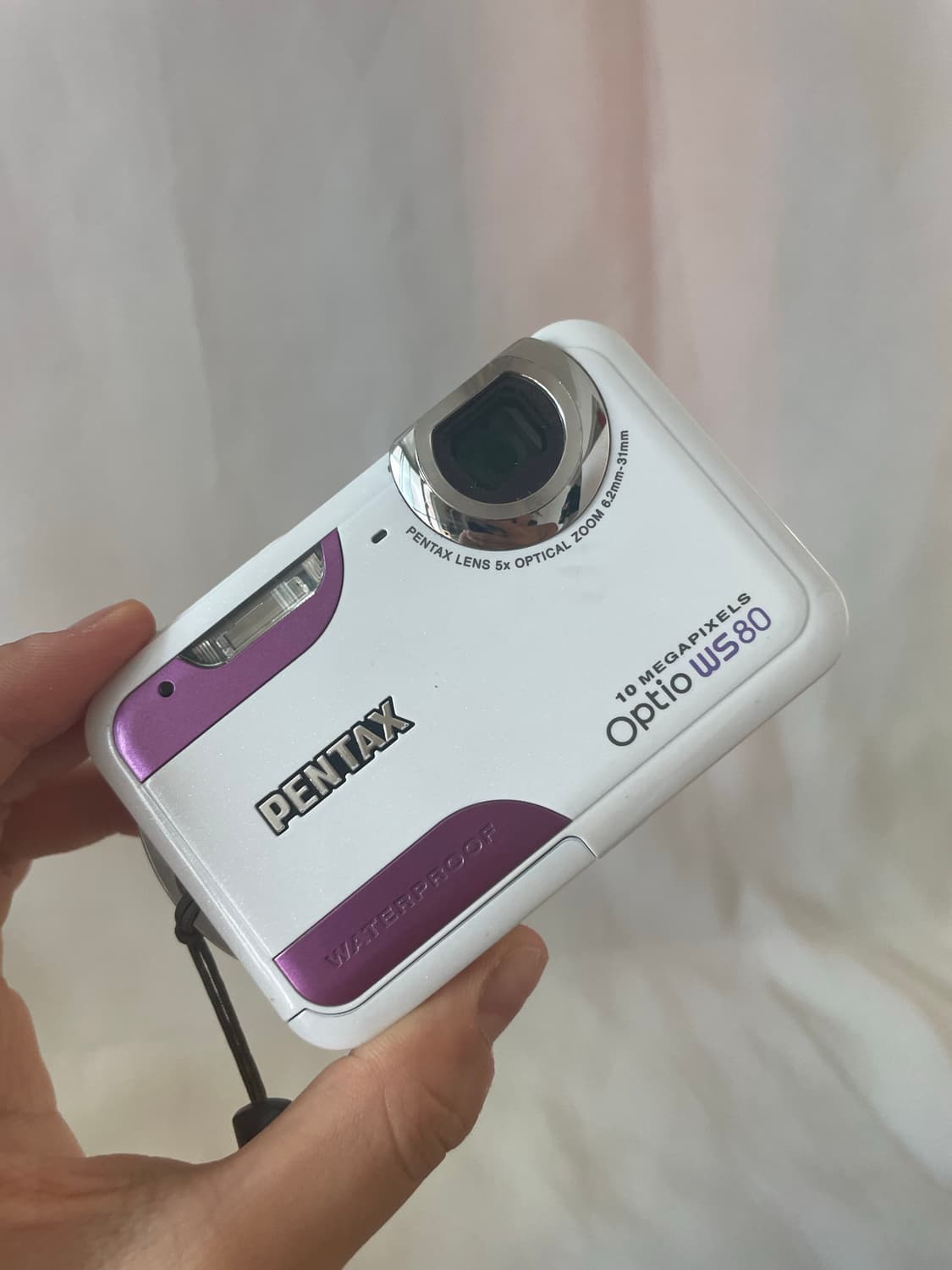 펜탁스 옵티오 WS80 Pentax Optio WS80 화이트&퍼플 ​ 상품이미지7