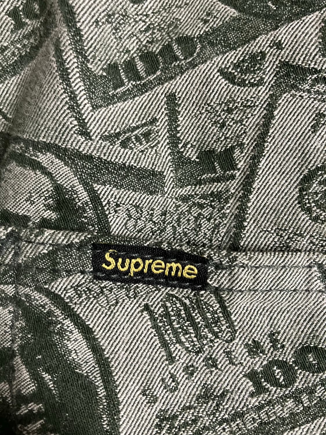 슈프림 달러 오버롤 그린 상품이미지7