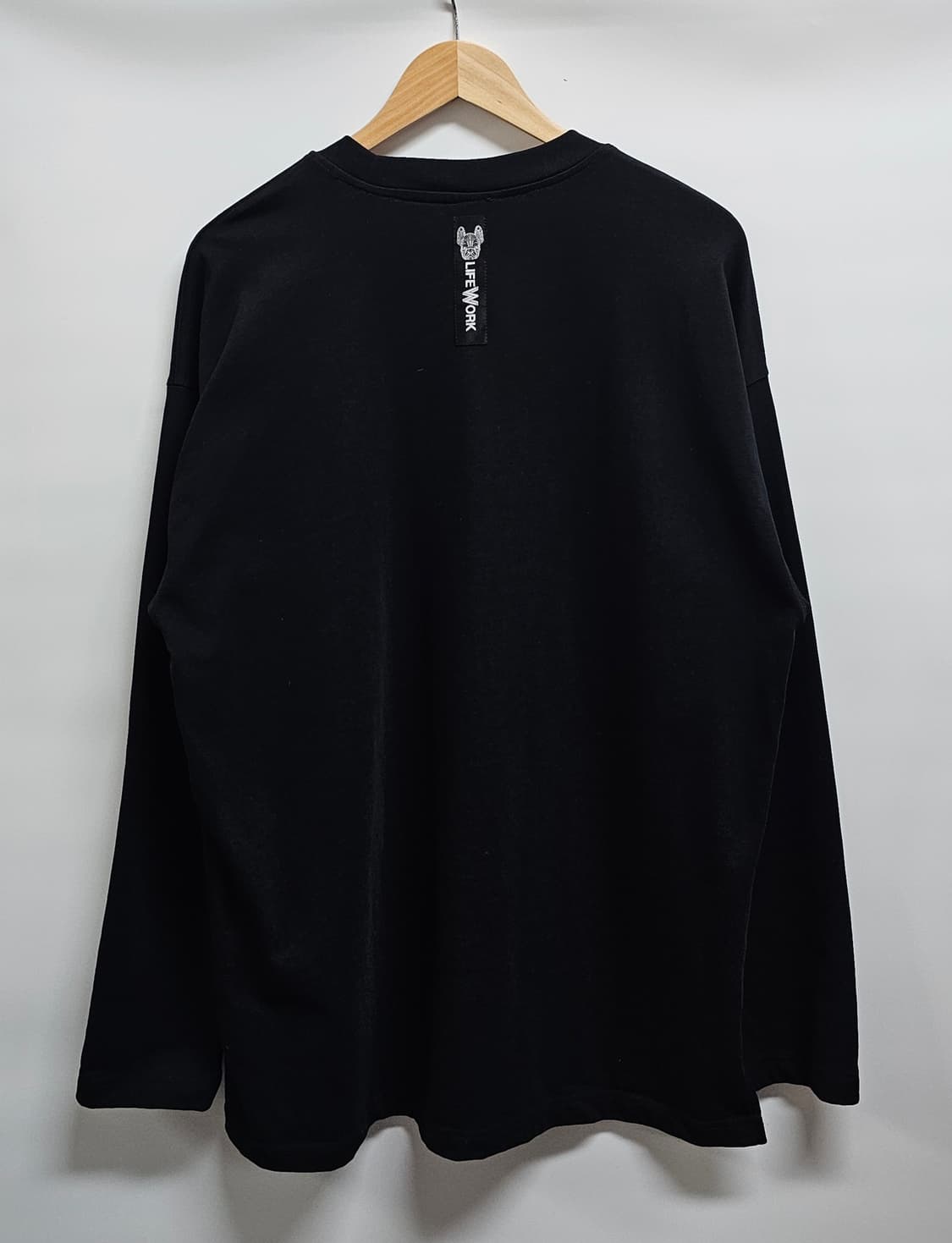 라이프워크 롱슬리브 긴팔티셔츠 M 오버핏 상품이미지2