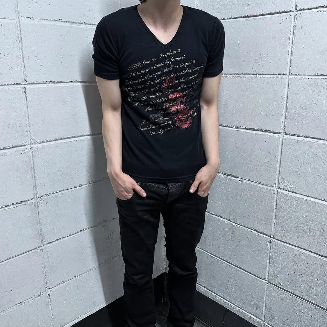 gothic lettering short sleeve 상품이미지2