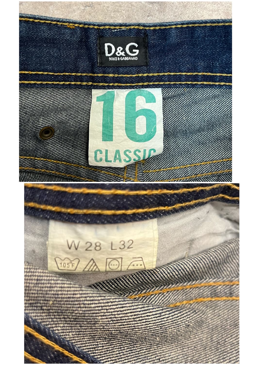 돌체앤가바나 데님 팬츠 W28 L32 #csz2561 상품이미지3