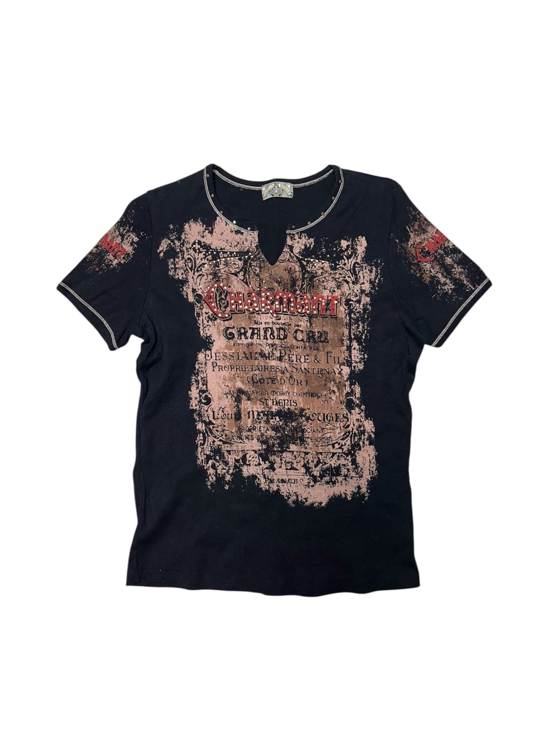 빈티지 프린팅 반팔 상품이미지1