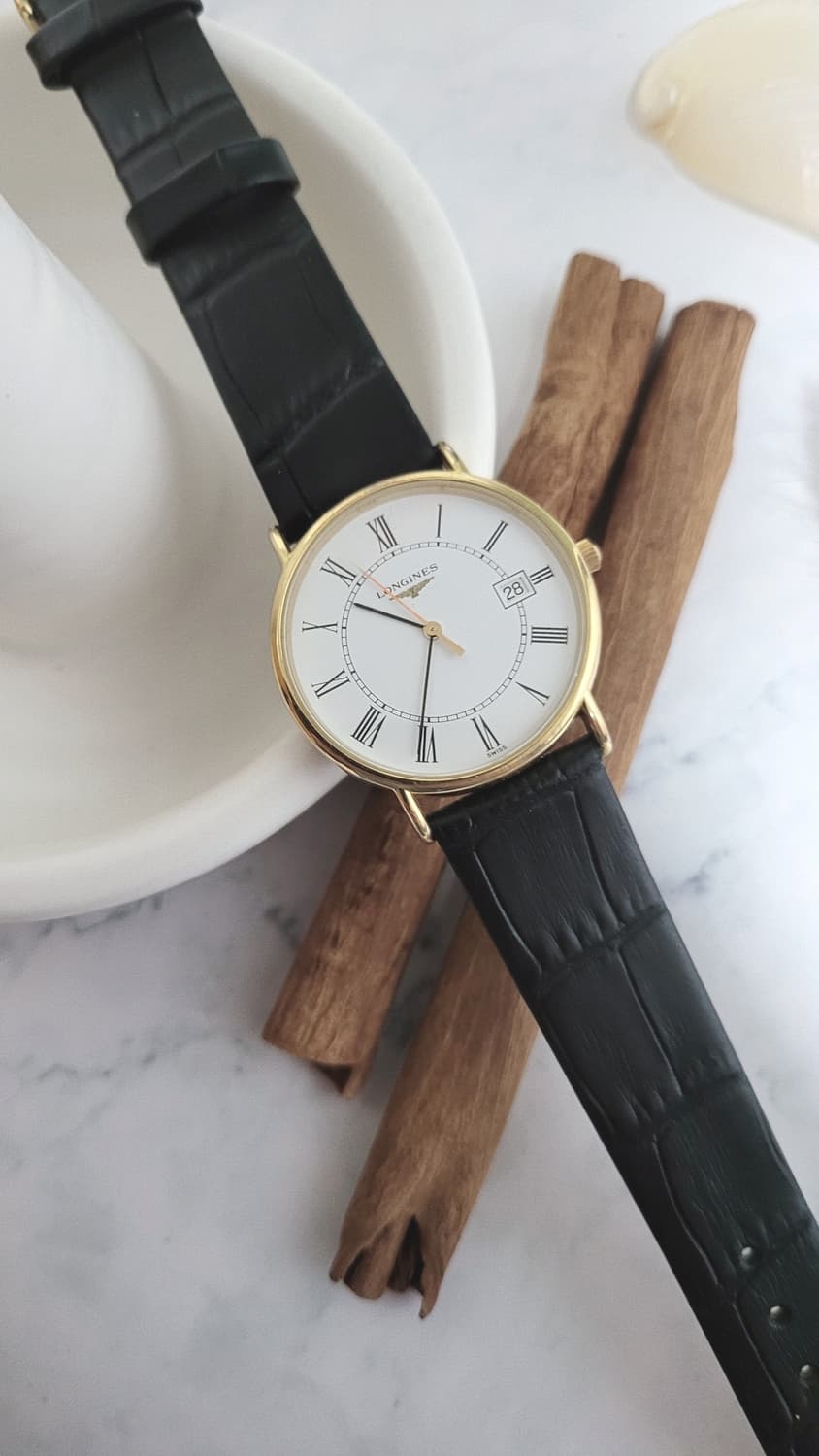 정품 론진 라 그랑드 클래식 남여공용 쿼츠시계[보증서,설명서 포함] 상품이미지7