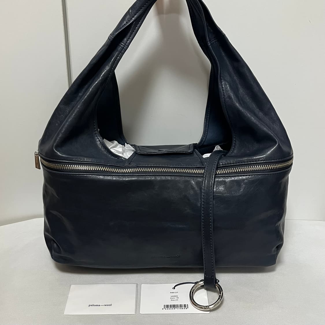 팔로마울 25fw Riba Zip 지퍼 숄더백/네이비 상품이미지2