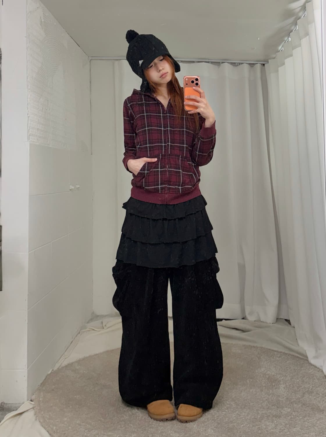 백넘버 빈티지 키치 코지 괴짜 아메카지 코디 세트 상품이미지3