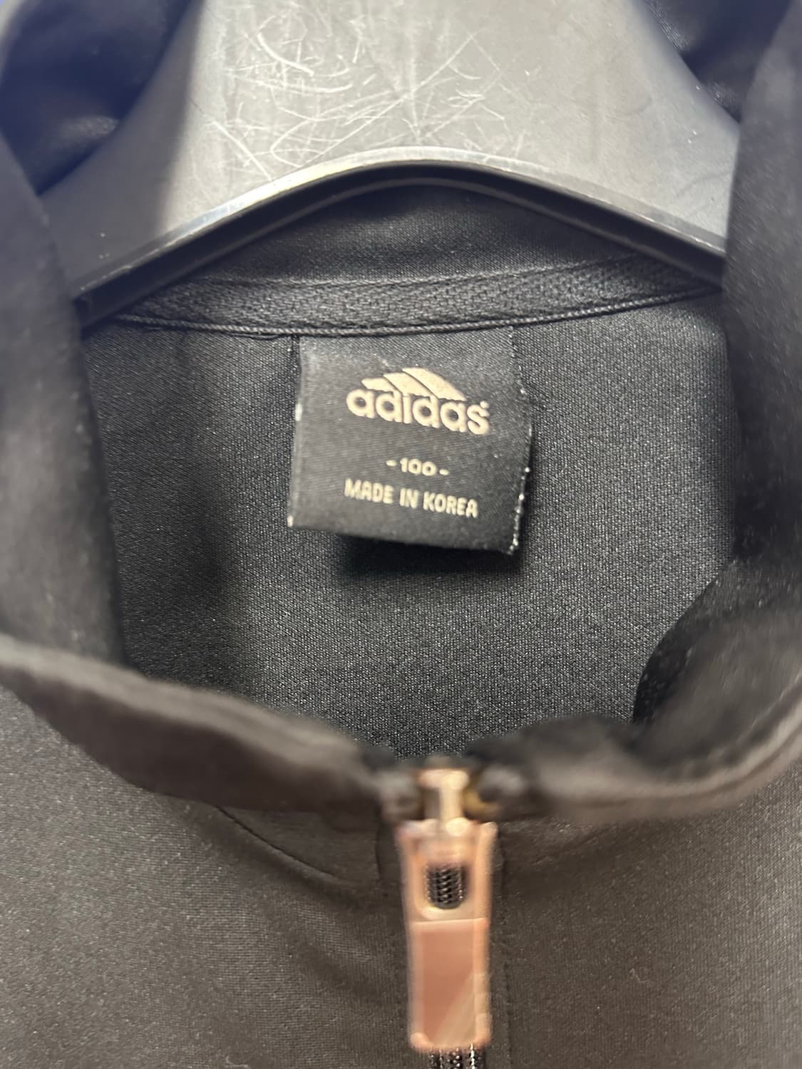 s급 아디다스 검골드 빈티지 져지트랙탑 L100 상품이미지4