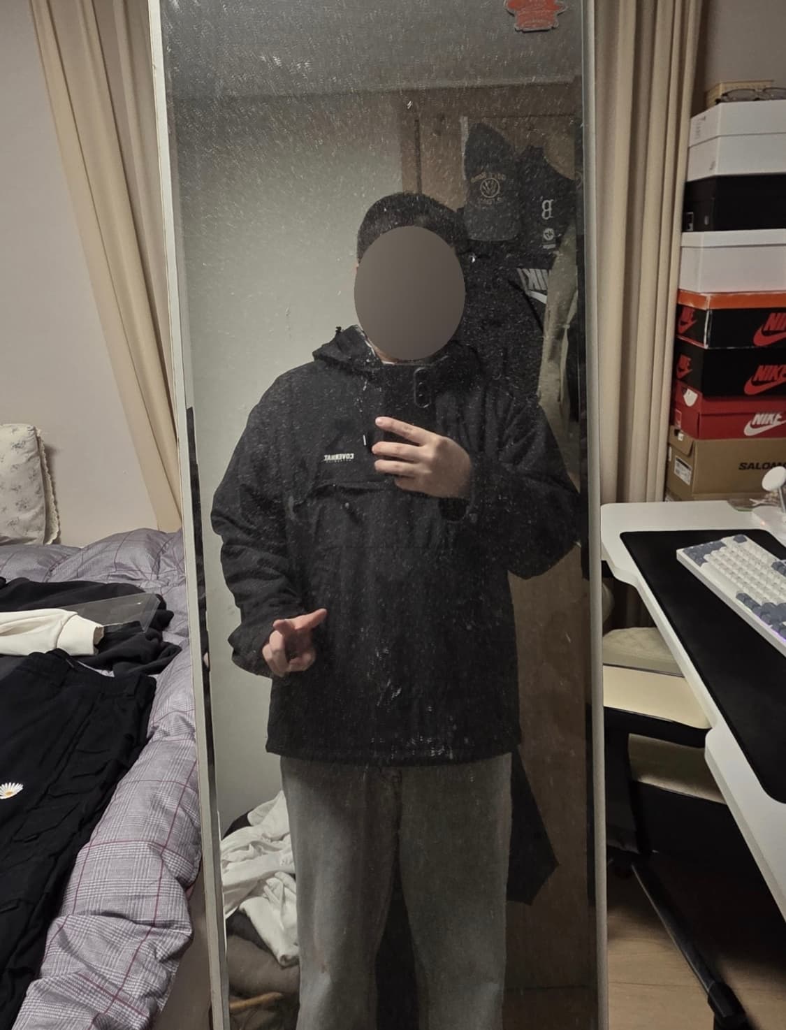 커버낫x리복 아노락 XL 상품이미지1