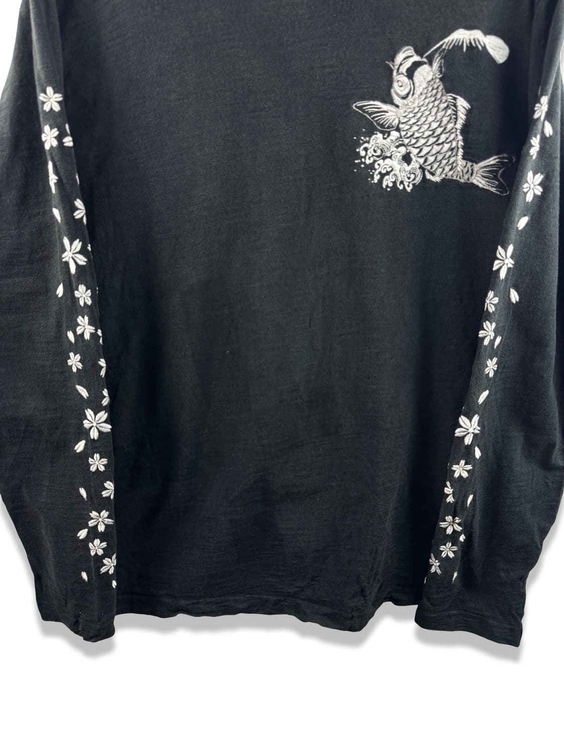 백화요란 오리엔탈 코이 자수 롱슬리브2970 상품이미지5