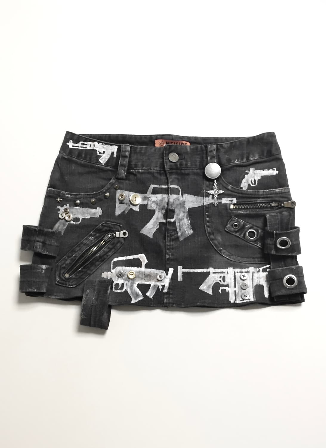 Zentow custom washing mini skirt 상품이미지1