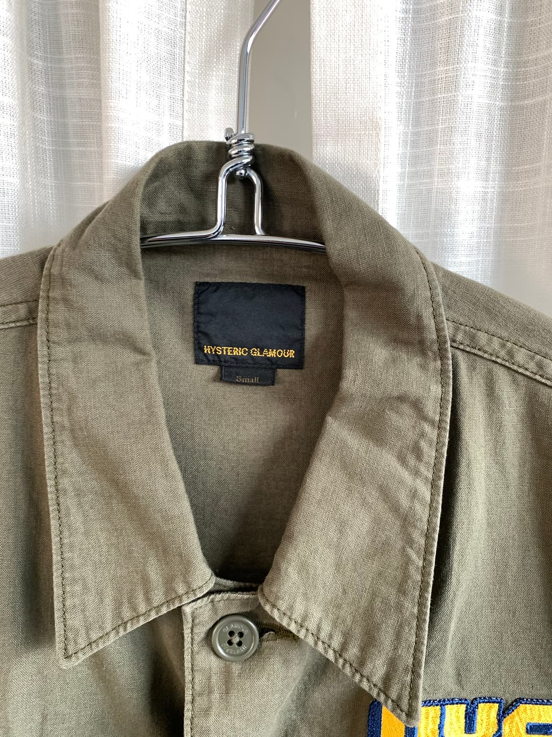 Hysteric glamour 히스테릭 글래머 패치워크 밀리터리 셔츠 상품이미지4