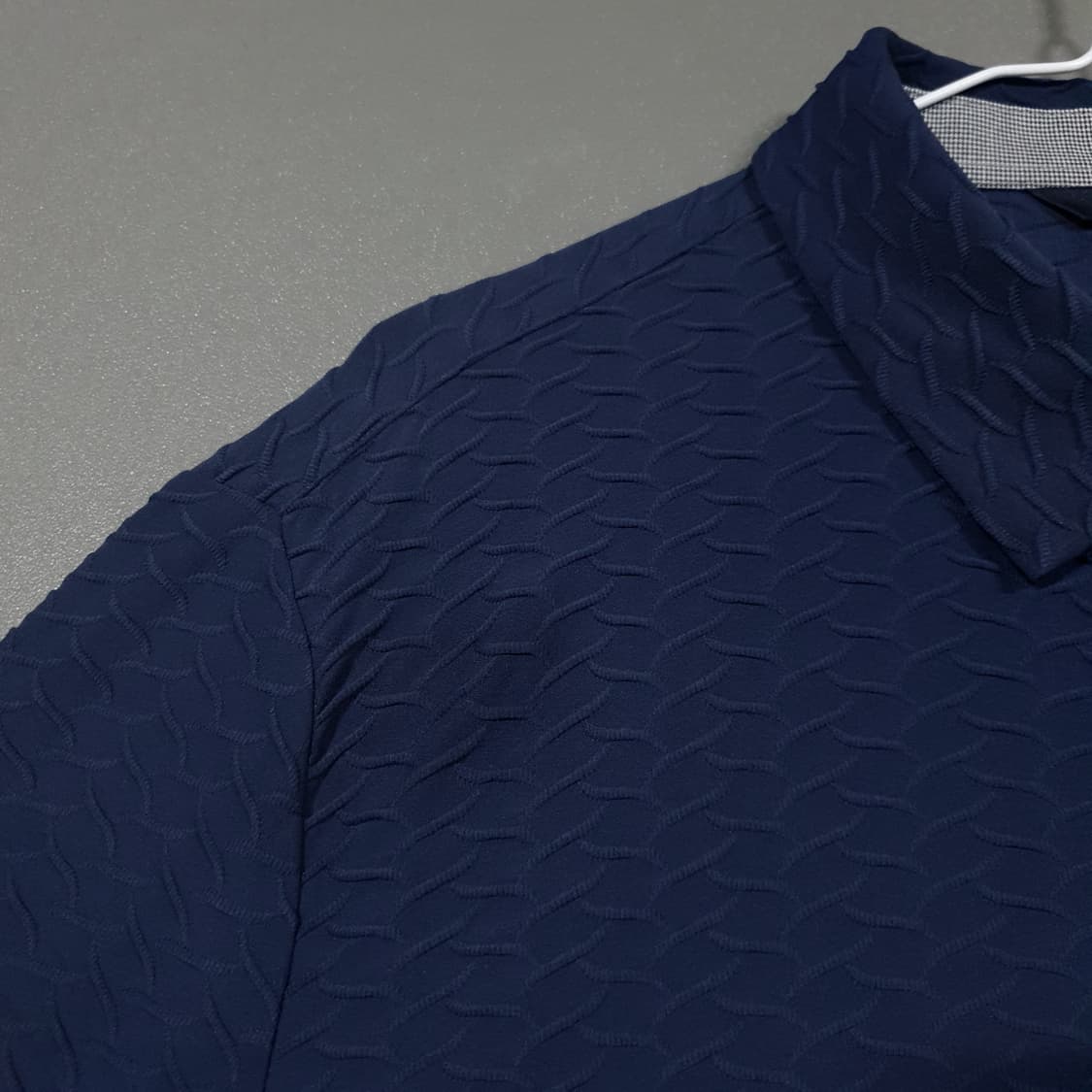 캘러웨이 골프 신형 21ss 엠보 입체 패턴 반팔 카라티 폴로 셔츠 상품이미지6