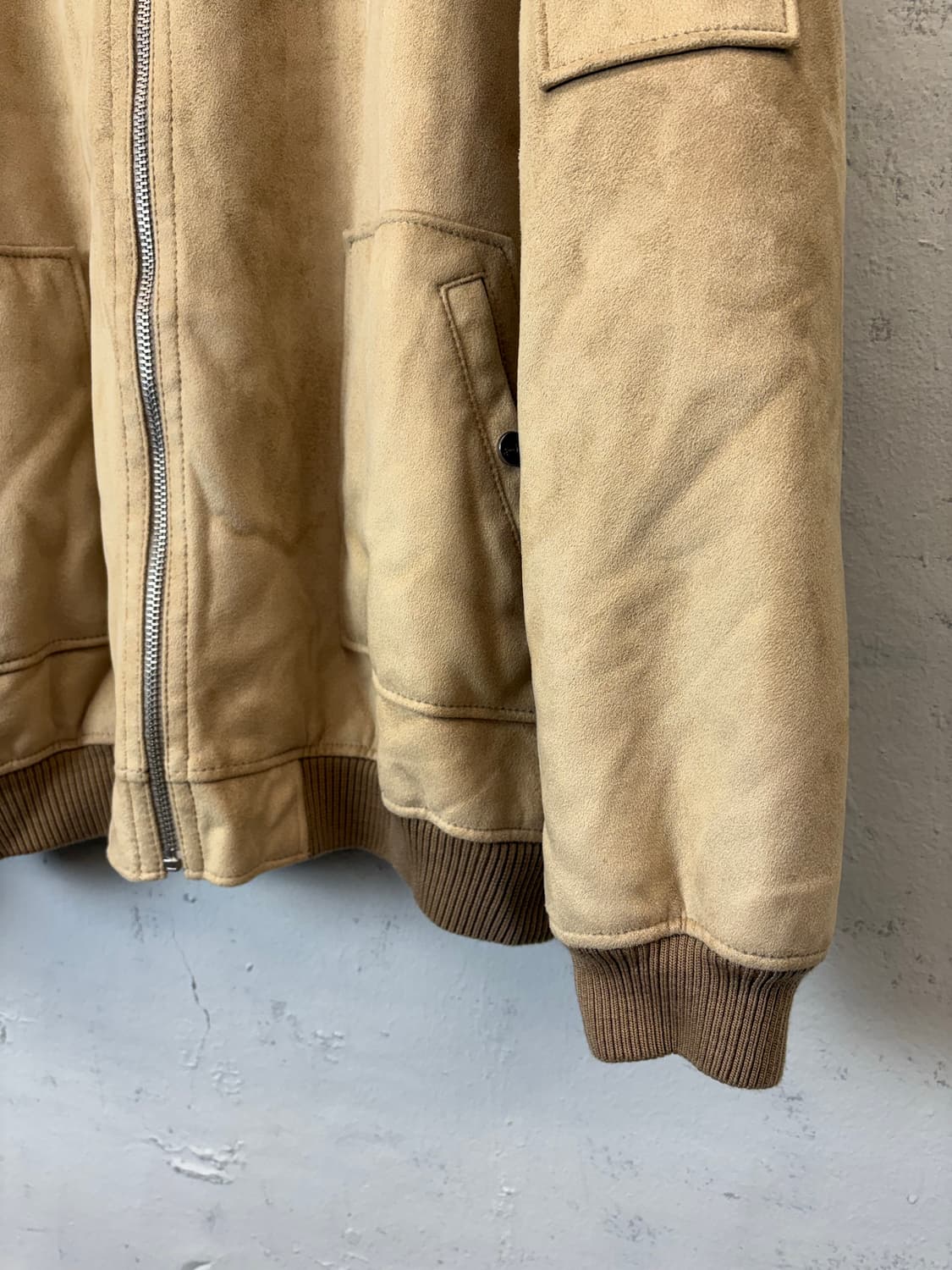 SeanJohn 션존 90s 올드스쿨 무스탕 자켓 상품이미지4