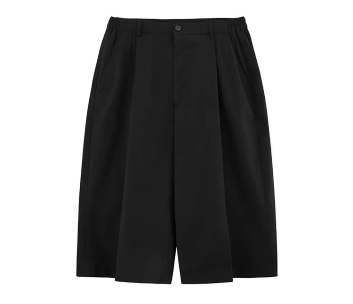 테이크이지 블랙 버뮤다 팬츠 상품이미지1