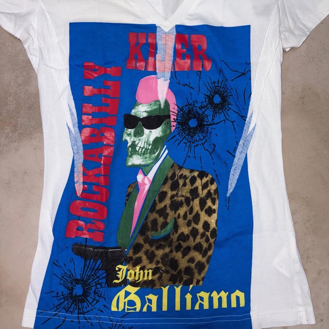 [S] SS07 John Galliano Rockabilly Tshirt 상품이미지4
