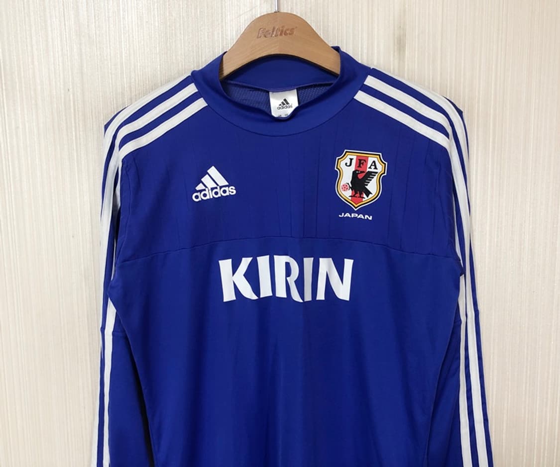 아디다스 14-15 일본축구국대 트레이닝 긴팔져지 L 상품이미지2