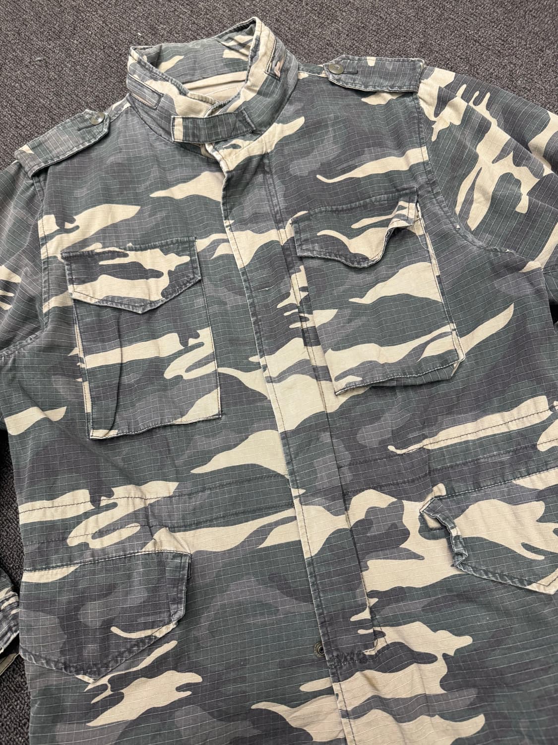 M)Japanese vintage 카모패턴 M-65 필드 자켓 상품이미지4