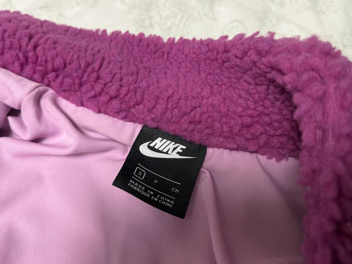 나이키 우먼 쉐르파 플리스 집업 상품이미지6
