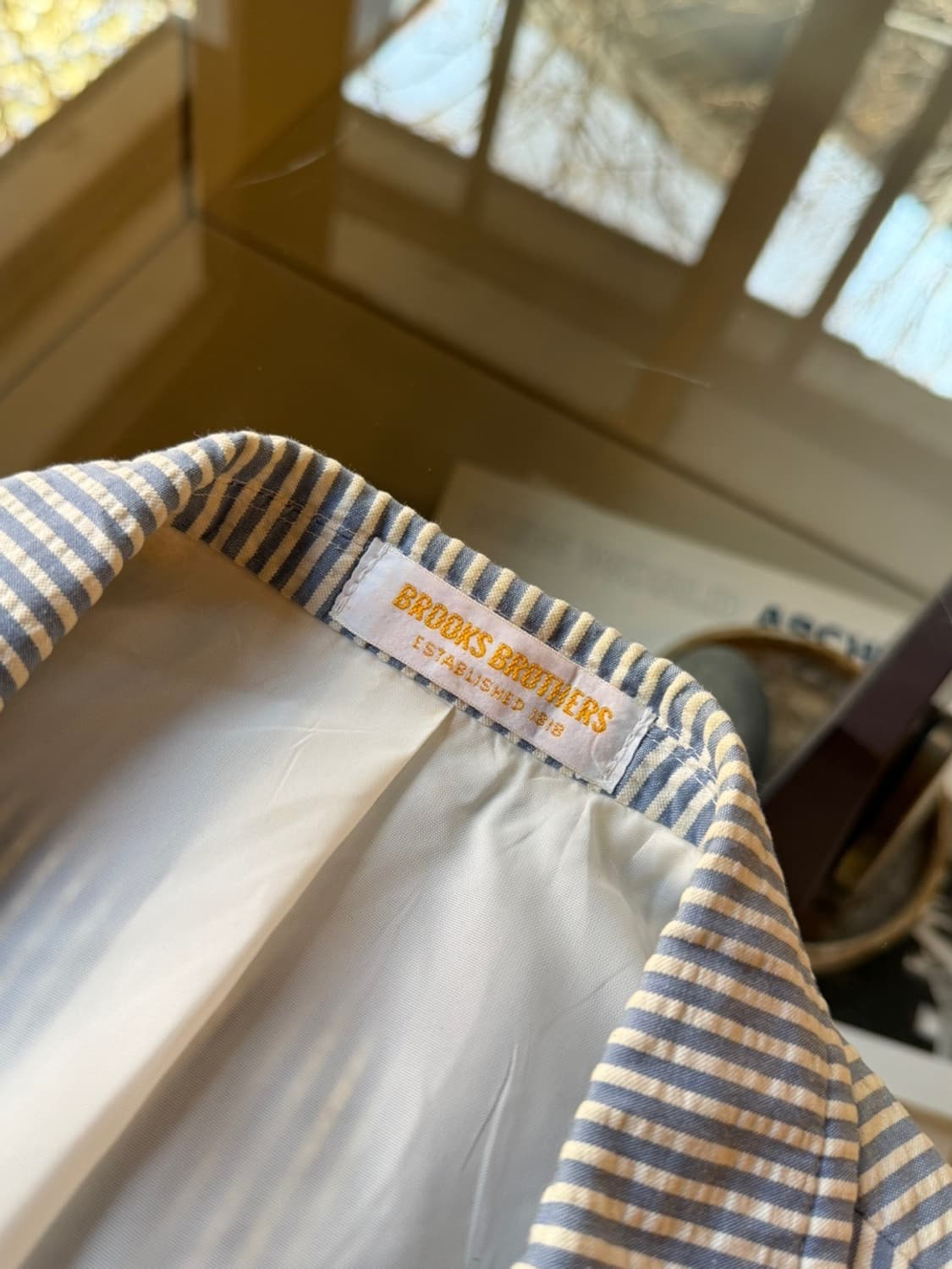 브룩스 브라더스 시어서커 자켓 100 상품이미지8