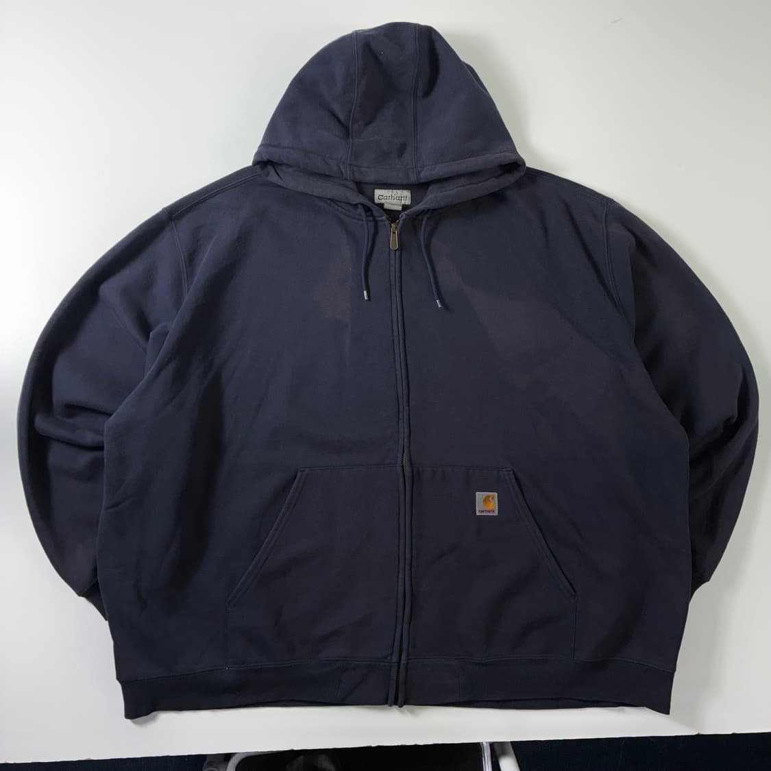 Carhartt  칼하트 레인디펜더 코튼 네이비 후드집업  상품이미지2