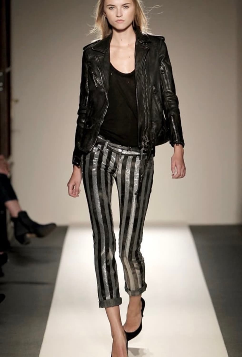 발망 SS11 세이프티핀 레더 자켓 상품이미지6