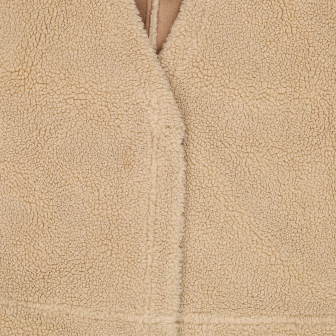 F 빈티지 롱 플리스 노카라자켓 0309H1 상품이미지3