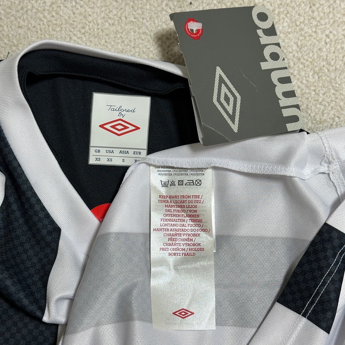 (택있음) 엄브로 스트라이프 롱슬리브 져지 상품이미지6