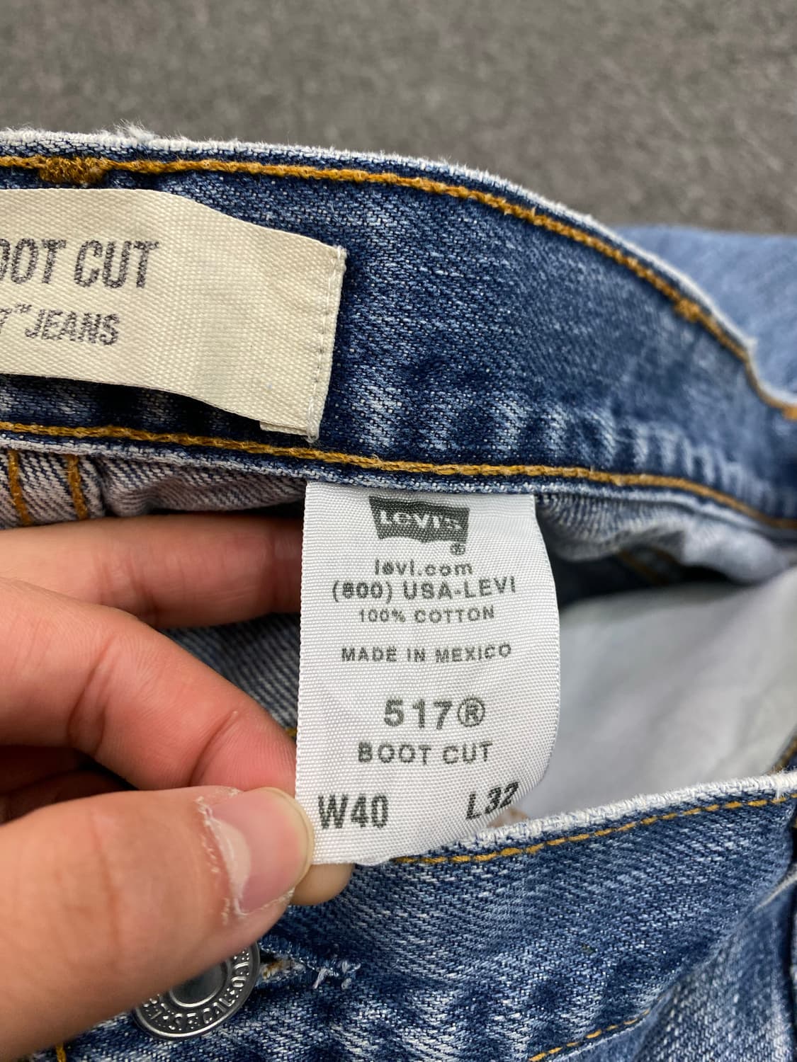 00s Levis 리바이스 517 데님팬츠 상품이미지9