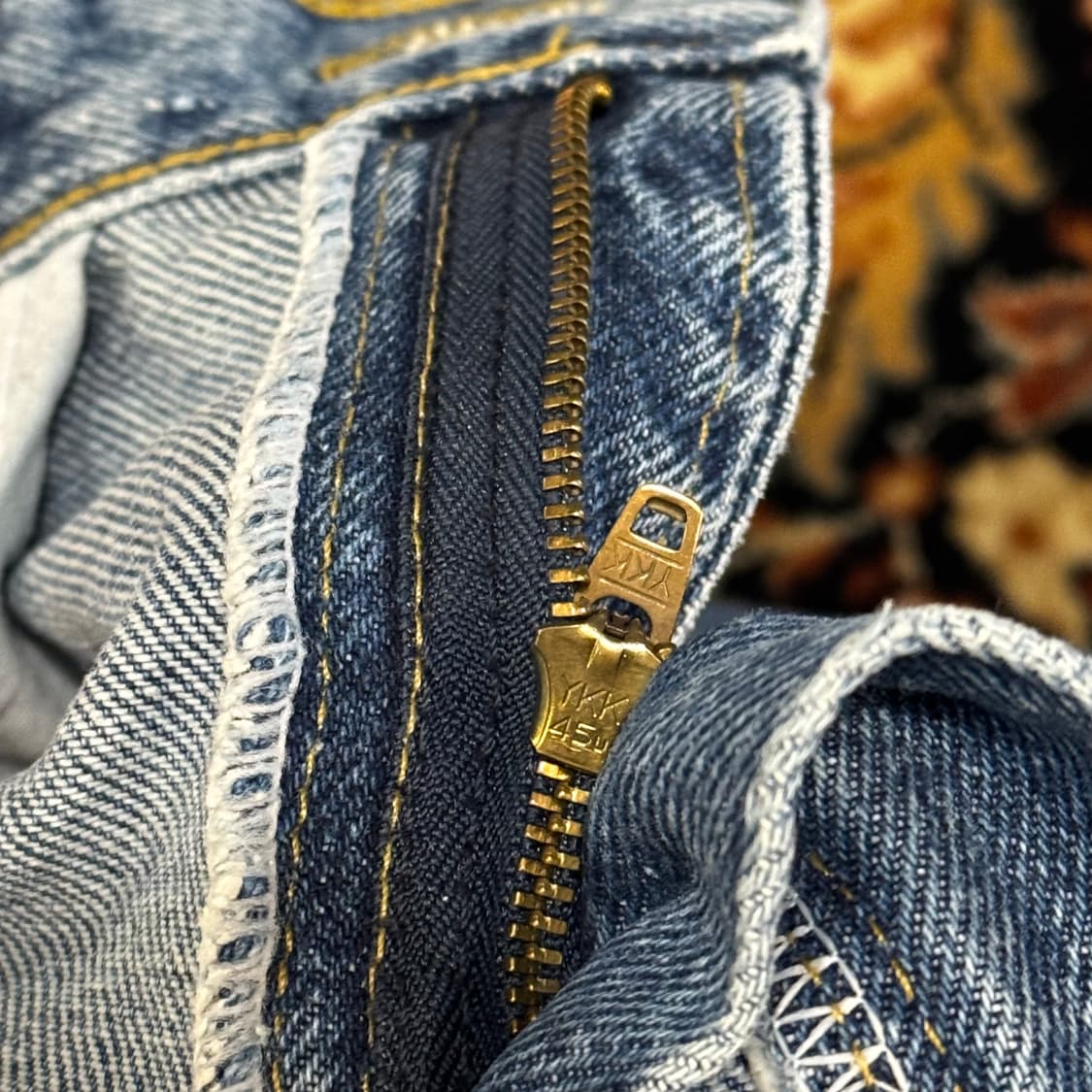 Lee 90s 데님팬츠 200 애시드 워싱 (34) 상품이미지6